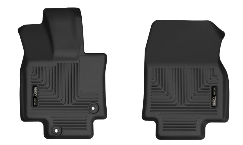 Toyota Highlander Floor Mats - Front - Husky Liners - X-act Contour - Black - `20-`24 Toyota Highlander Floor Mats - Front - Husky Liners - X-act Contour - Black - `20-`24